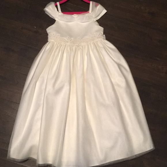 NWT Pink Flower Girl Sleeveless Strap Dress Size 4T